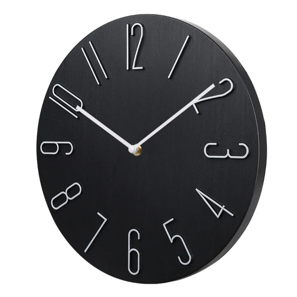 Modern Wall Clock - Silent Minimalist Design for Home & Office Decor 0