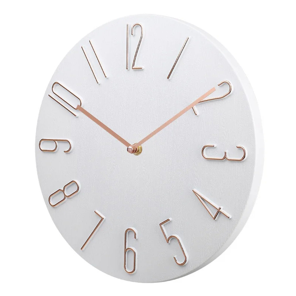 Modern Wall Clock - Silent Minimalist Design for Home & Office Decor 2