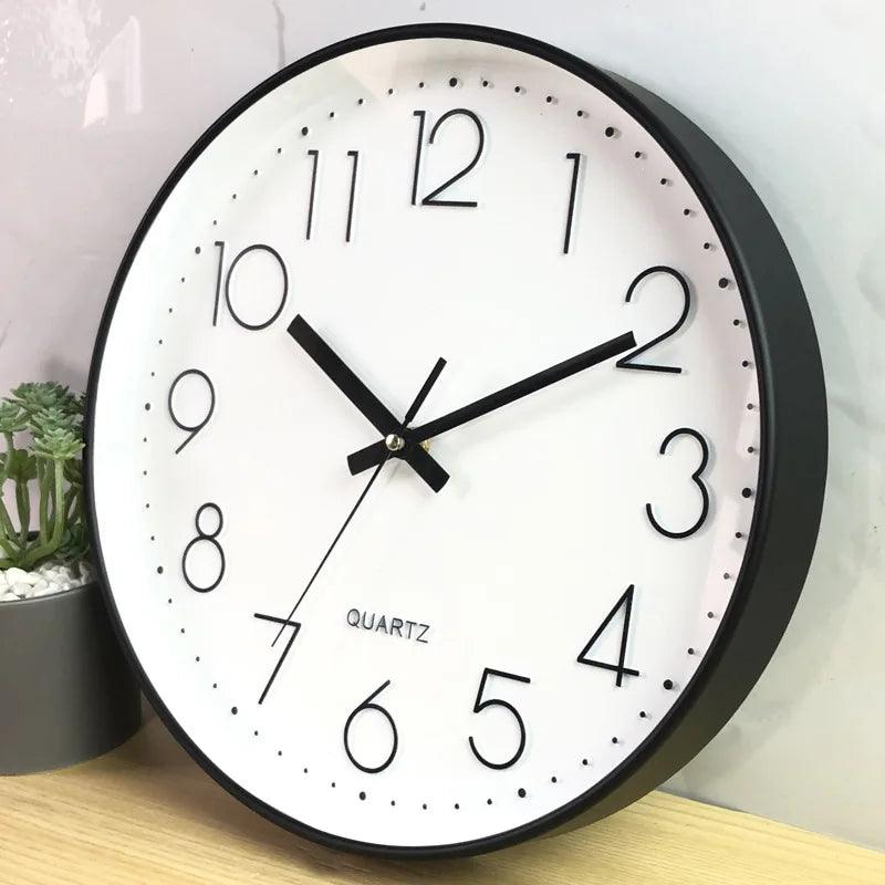 Modern Wall Clock - Silent Non-Ticking Design for Peaceful Decor 3