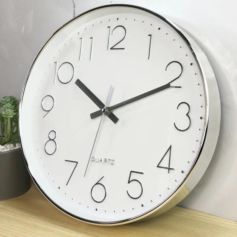 Modern Wall Clock - Silent Non-Ticking Design for Peaceful Decor 4