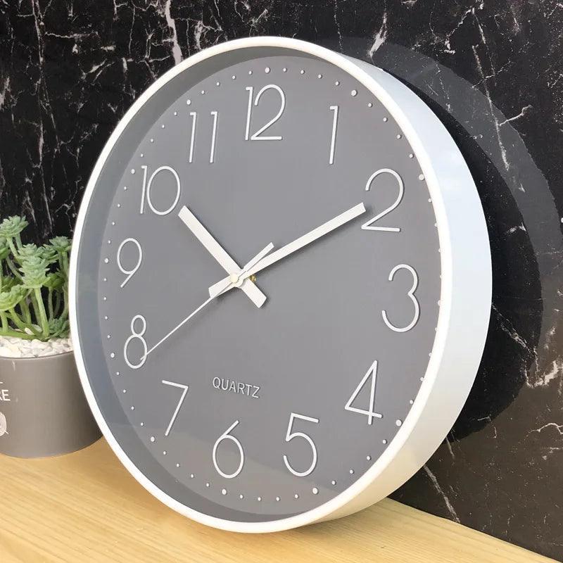 Modern Wall Clock - Silent Non-Ticking Design for Peaceful Decor 8