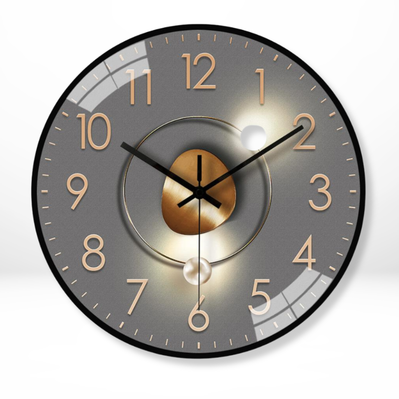 Modern Wall Clock - Silent Quartz Movement & Minimalist Wall Clock Decor 2