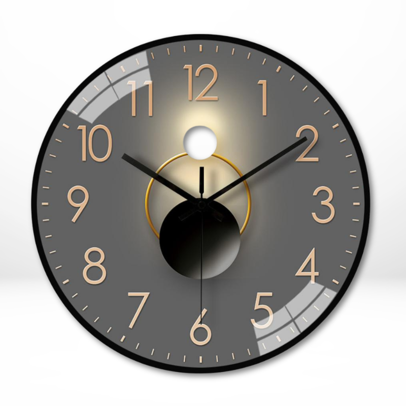 Modern Wall Clock - Silent Quartz Movement & Minimalist Wall Clock Decor 3