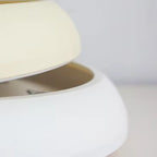 Modern Wall Clock - Silent Scandinavian Cream Decor for Home Interiors 5