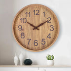 Modern Wall Clock - Silent Sweep, Large 30cm Kitchen Decor 3