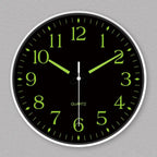 Modern Wall Clock - Silent & Luminous Design for Easy Nighttime Reading 0