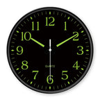Modern Wall Clock - Silent & Luminous Design for Easy Nighttime Reading 3
