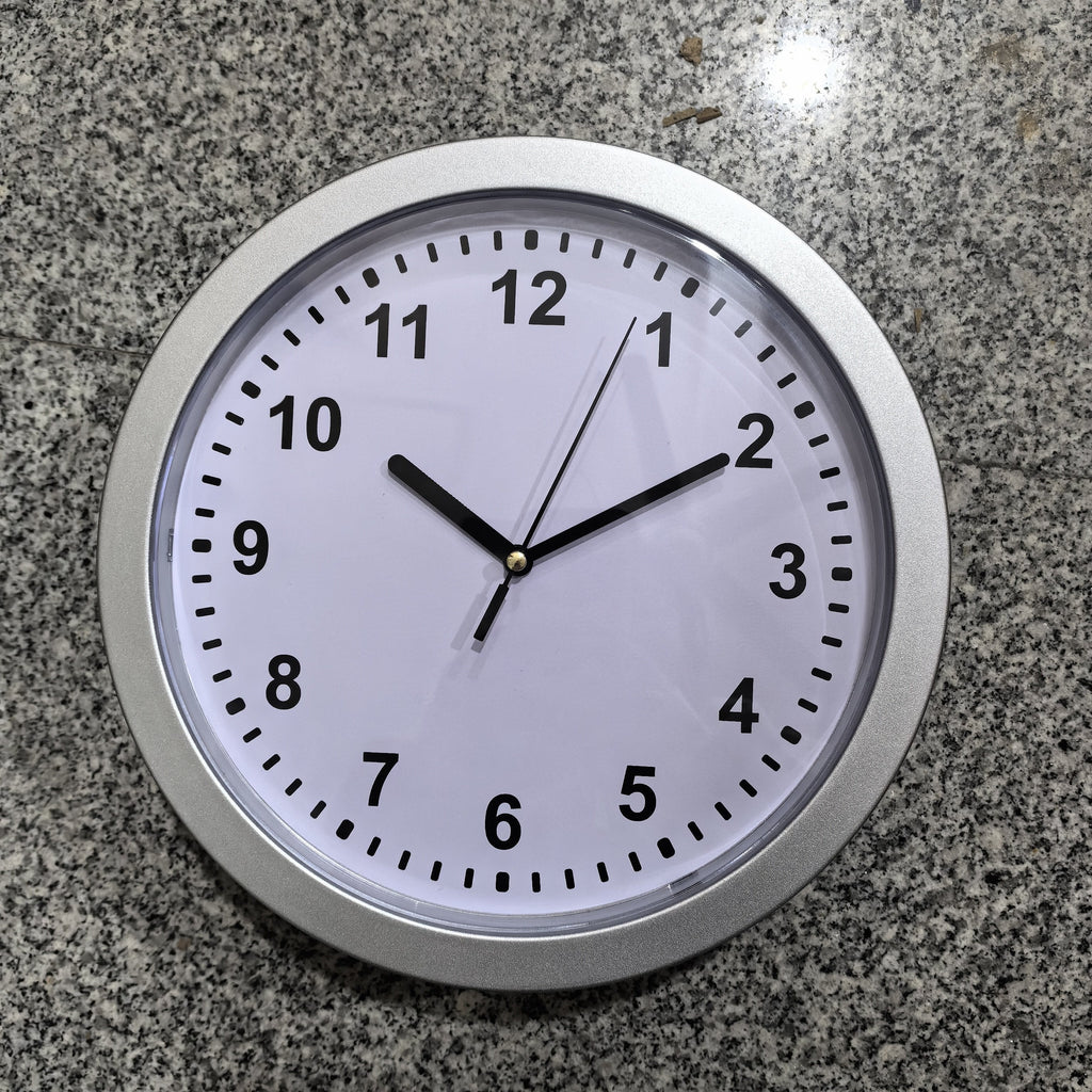 Modern Wall Clock - Stylish Decor with Hidden Storage Compartment 25cm 6
