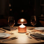Modern Wrought Iron Table Lamp – Dimmable and Rechargeable with Customizable Illumination 4