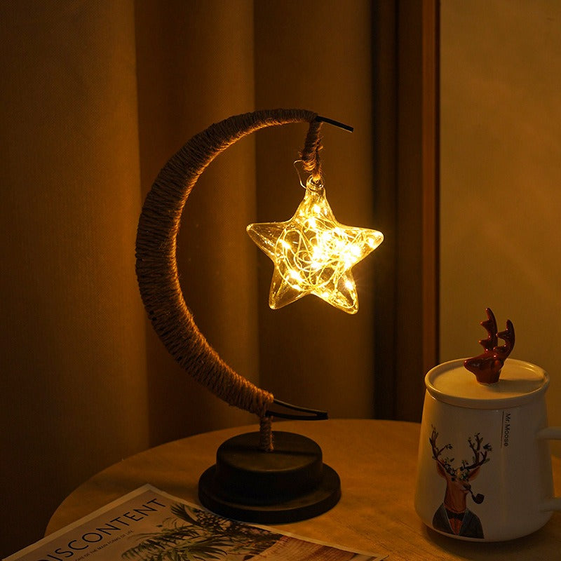 Moon Table Lamp - Soft LED Glow for Bedroom or Living Room Decor 13