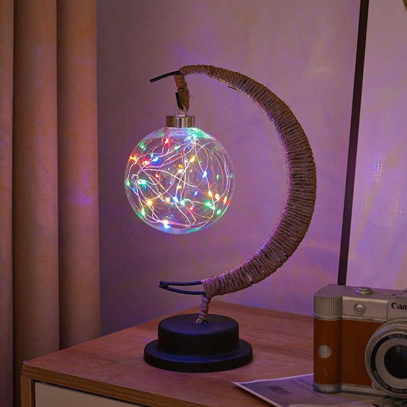 Moon Table Lamp - Soft LED Glow for Bedroom or Living Room Decor 14