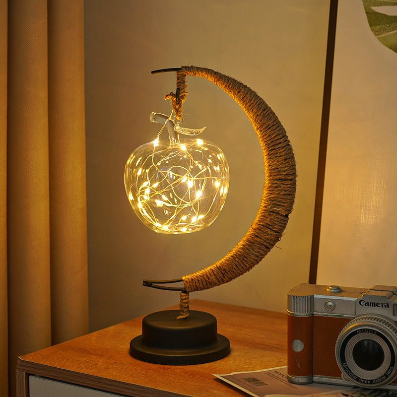 Moon Table Lamp - Soft LED Glow for Bedroom or Living Room Decor 18