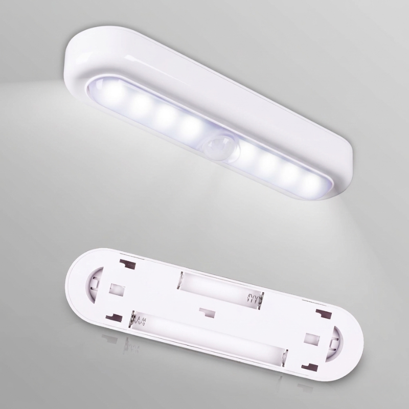 Motion Sensor Lights - Wireless Convenience with 80 Lumens & 16ft Range 02