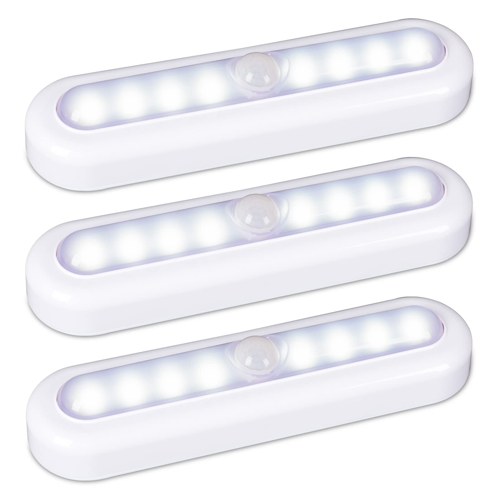 Motion Sensor Lights - Wireless Convenience with 80 Lumens & 16ft Range 0