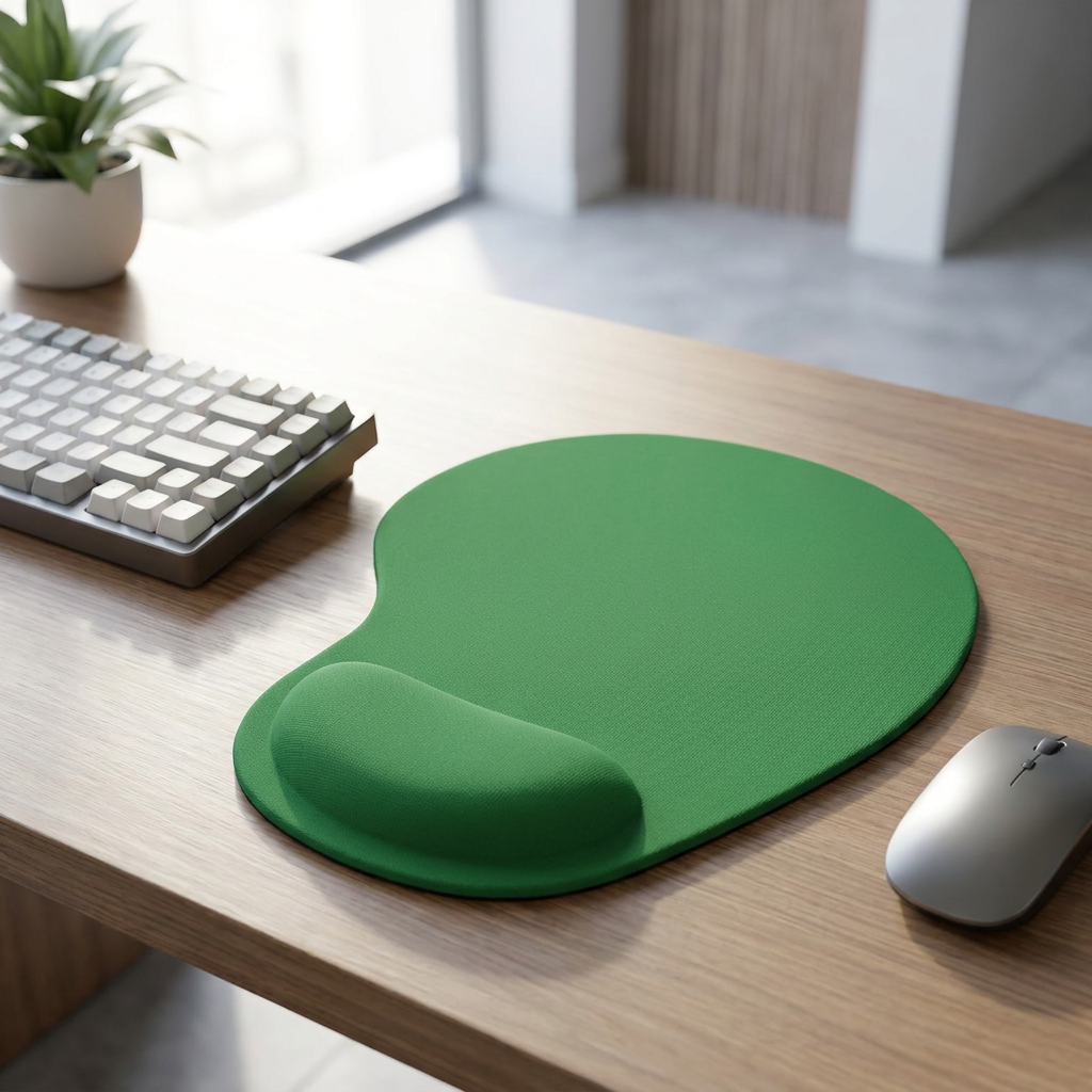 Mouse Pad With Wrist Rest - Ergonomic 20mm Height For Comfort 10