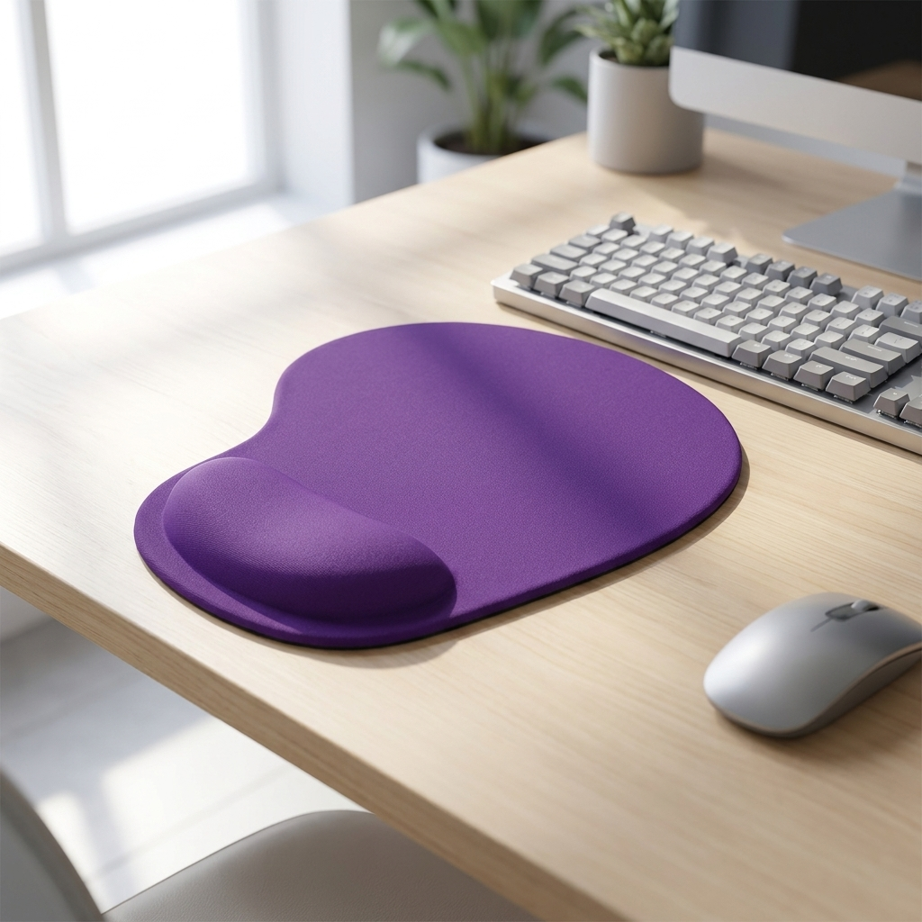 Mouse Pad With Wrist Rest - Ergonomic 20mm Height For Comfort 11