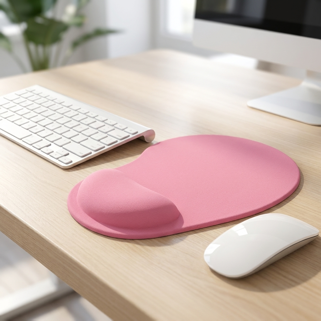 Mouse Pad With Wrist Rest - Ergonomic 20mm Height For Comfort 12