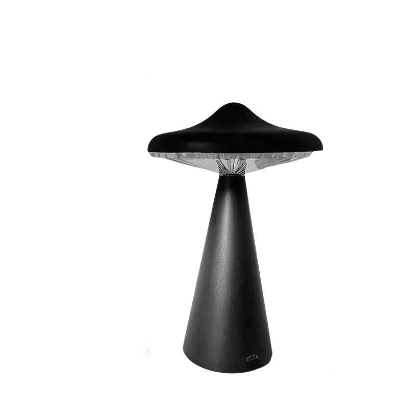 Mushroom LED Table Lamp - Touch Dimmable Warm Light, USB Rechargeable 0
