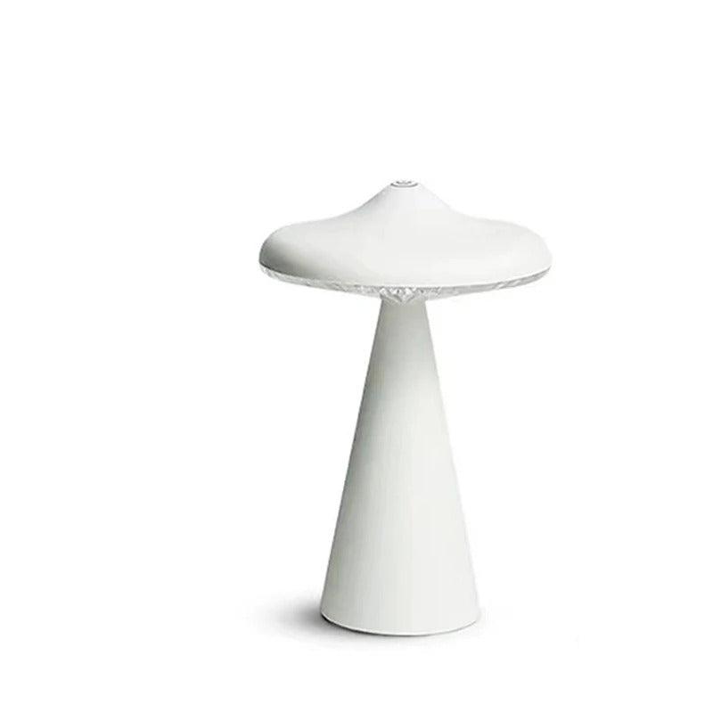 Mushroom LED Table Lamp - Touch Dimmable Warm Light, USB Rechargeable 6