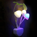 Mushroom Night Light - LED Motion Sensor with 3 Soft Color Options 2