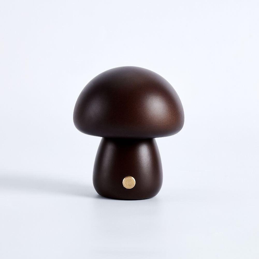 Mushroom Table Lamp - Cordless, Warm White LED, 3 Brightness Levels 10