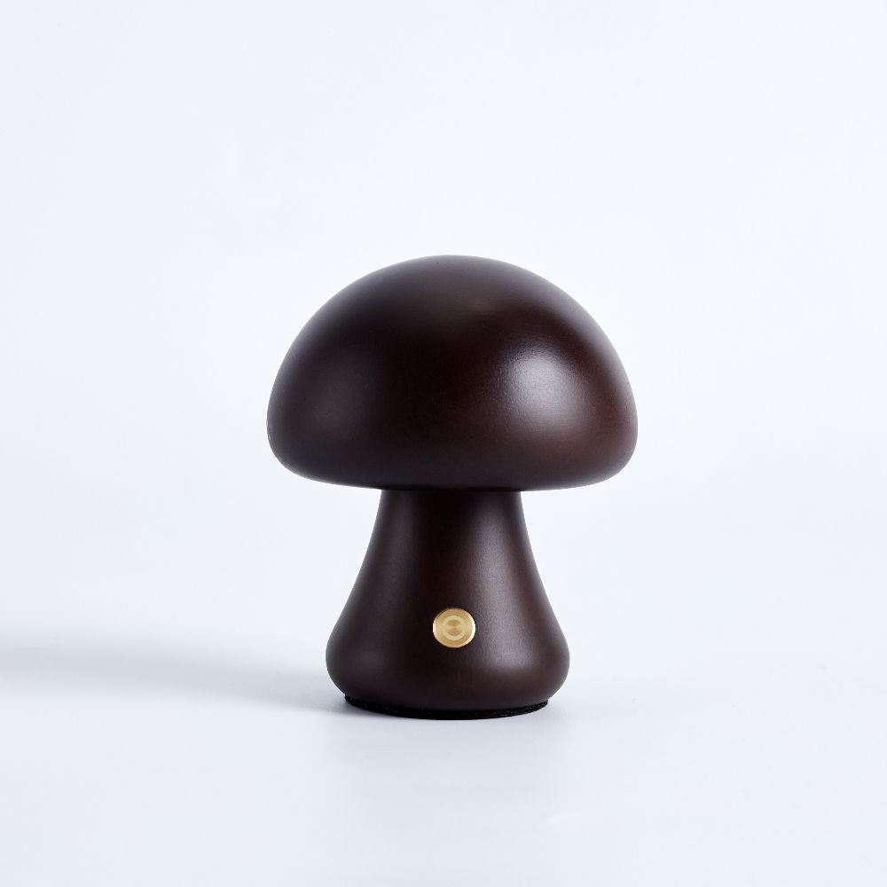 Mushroom Table Lamp - Cordless, Warm White LED, 3 Brightness Levels 9