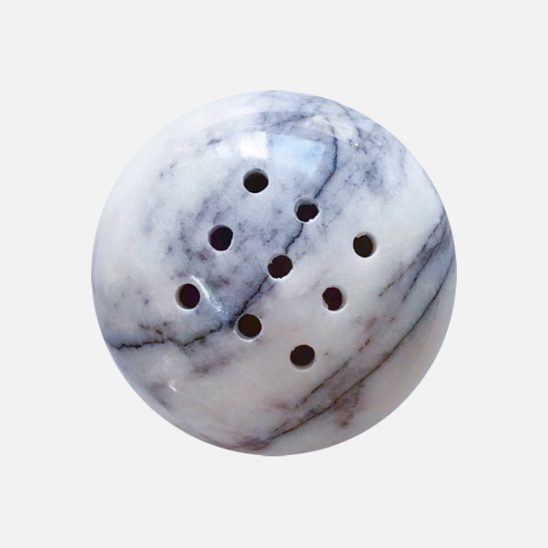 Natural Marble and Travertine Incense Burner with 9 Holes – Eco-Friendly Aromatic Incense Holder for Relaxation 11