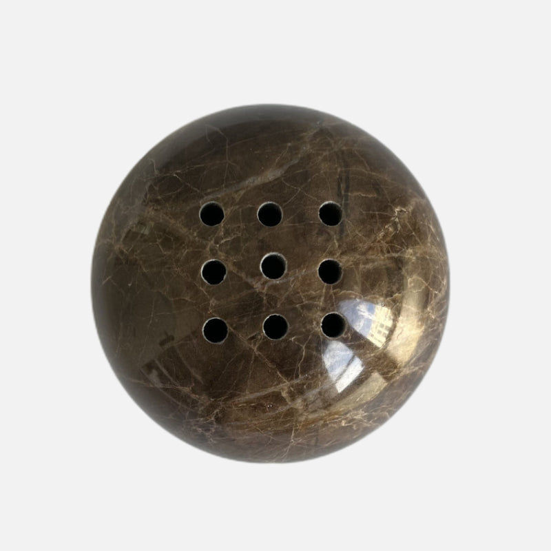 Natural Marble and Travertine Incense Burner with 9 Holes – Eco-Friendly Aromatic Incense Holder for Relaxation 13