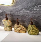 Natural Soap Dispenser - Durable Ceramic for Kitchen & Bathroom Use 4