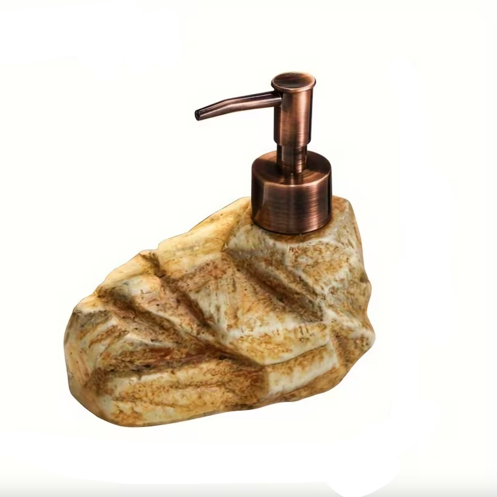 Natural Soap Dispenser - Durable Ceramic for Kitchen & Bathroom Use 7