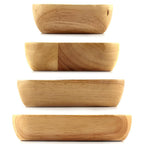 Natural Wood Bowl - Eco-Friendly Large Wooden Bowl for Stylish Serving 0