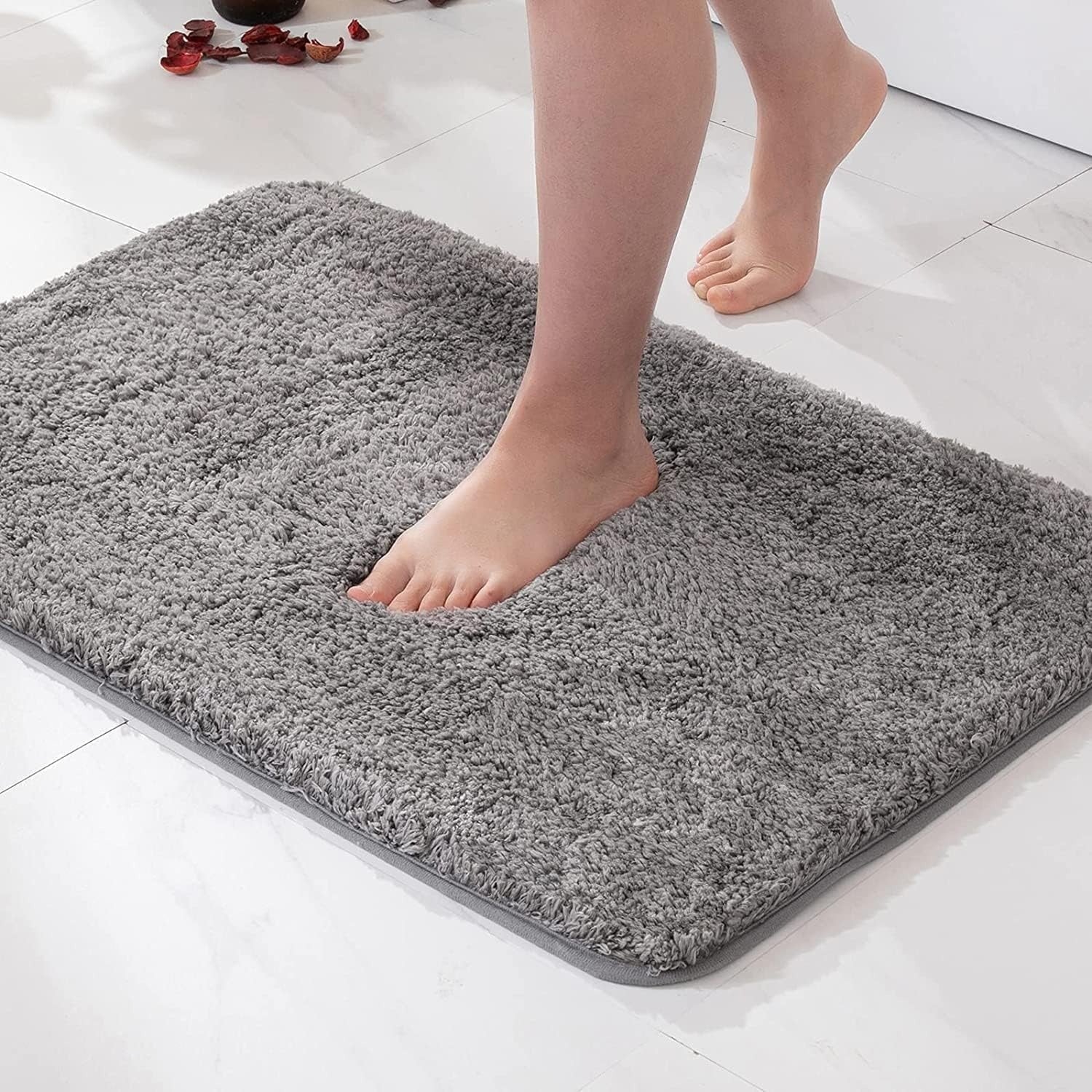 Non-Slip Bath Mat - Ultra-Soft Microfiber & Highly Absorbent 1
