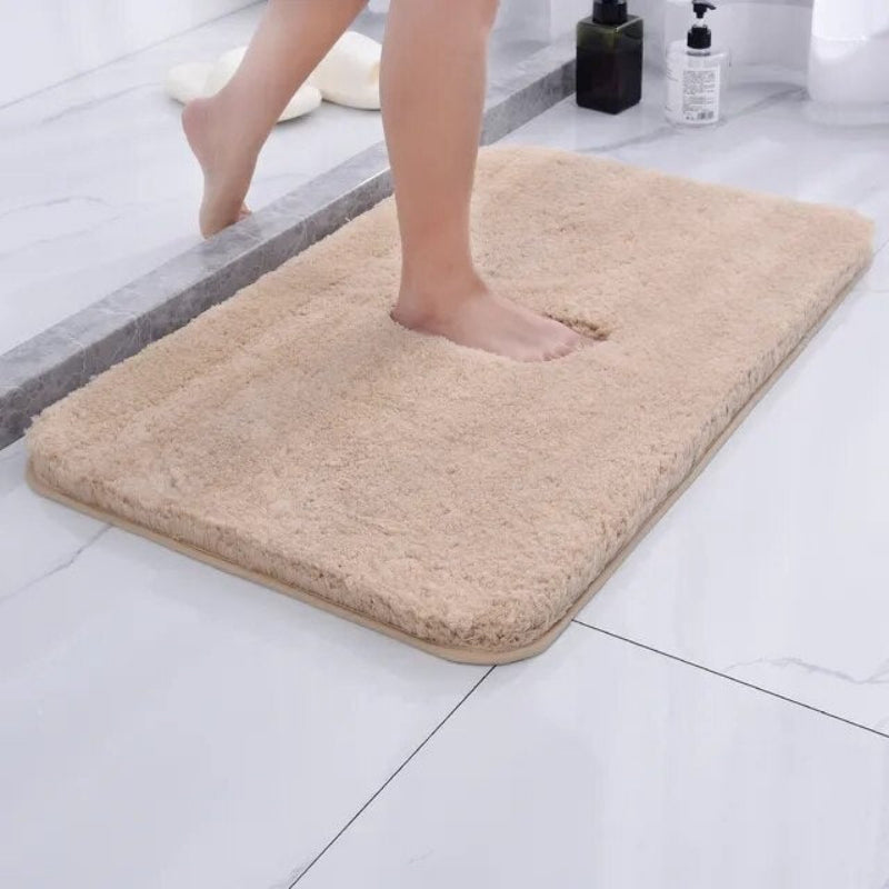 Non-Slip Bath Mat - Ultra-Soft Microfiber & Highly Absorbent 6