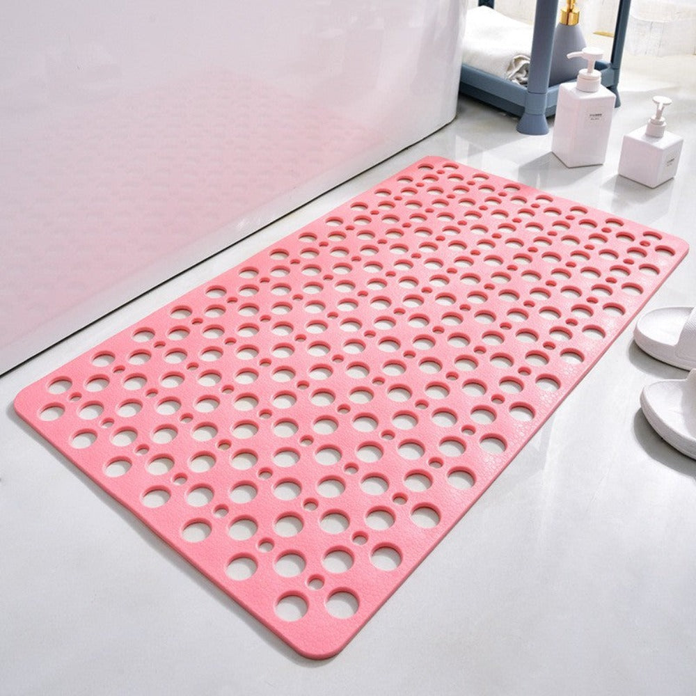 Non-Slip Shower Mat - Antibacterial, Suction Cups for Safety 8