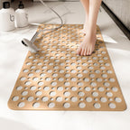 Non-Slip Shower Mat with 100 Suction Cups and 250 Drain Holes – Quick-Dry Bath Mat for Bathroom Safety 4