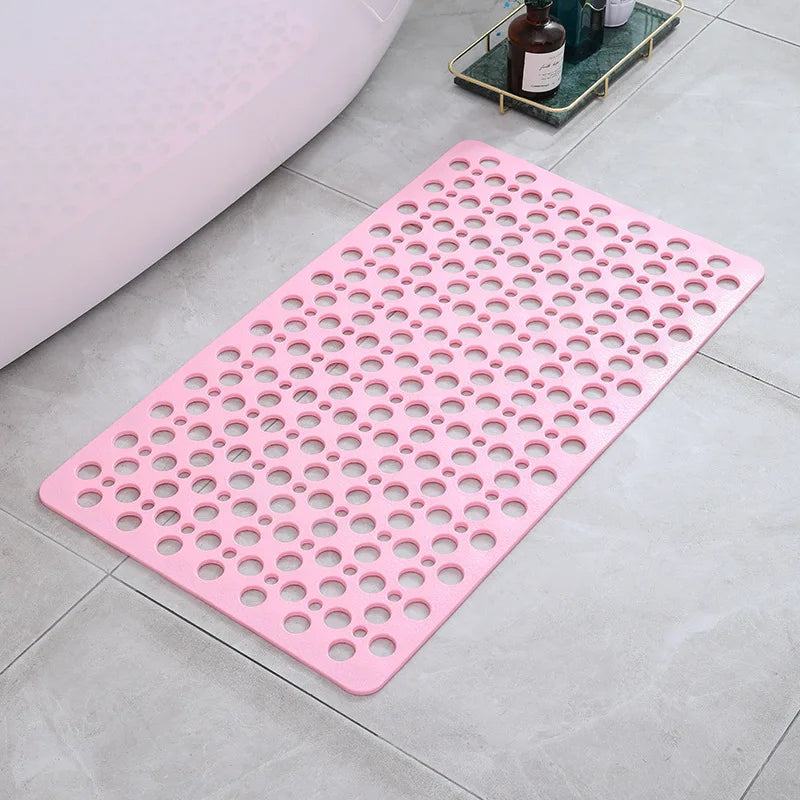 Non-Slip Shower Mat with 100 Suction Cups and 250 Drain Holes – Quick-Dry Bath Mat for Bathroom Safety 9