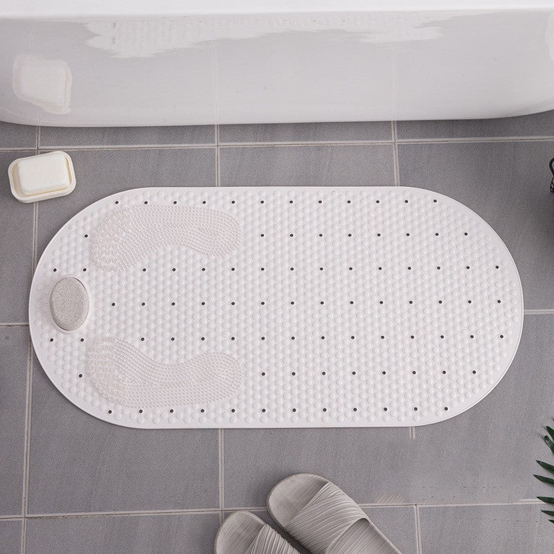 Non-Slip Shower Mat with Exfoliating Scrubber - 16 x 32 Anti-Slip Bath Mat for Safe Daily Use 10