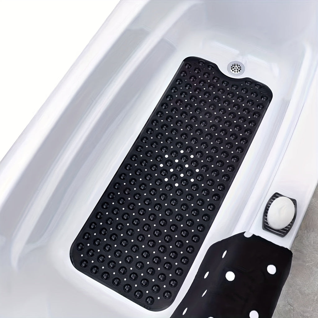 Non-slip Bath Mat - Enhanced Safety with Strong Suction Cups 1