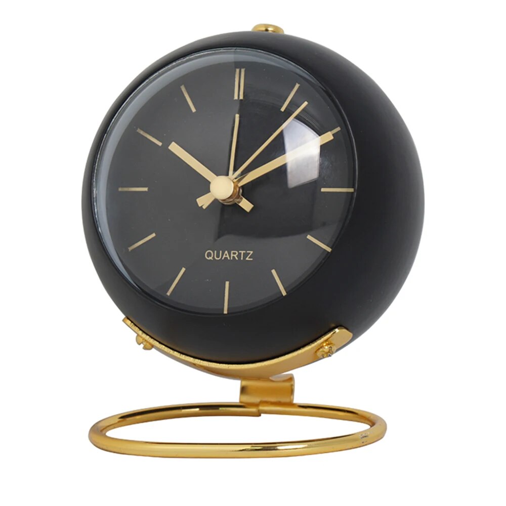 Nordic Analog Desk Clock - Stylish and Compact Timepiece 6