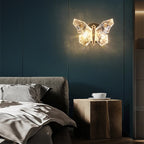Nordic Butterfly LED Wall Sconce – Modern Metal and Acrylic Wall Light for Ambient Lighting in Bedrooms and Living Rooms 7