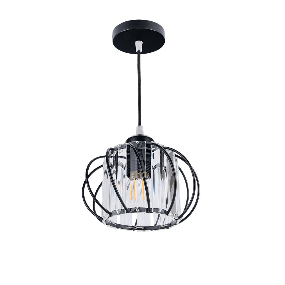 Nordic Glass Pendant Light - Modern Kitchen & Hallway Hanging Fixture 5