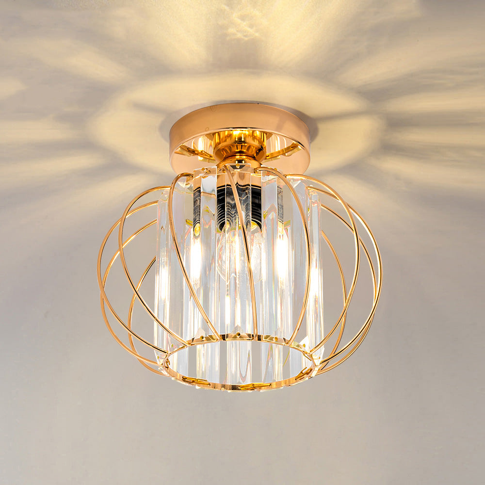 Nordic Glass Pendant Light - Modern Kitchen & Hallway Hanging Fixture 7