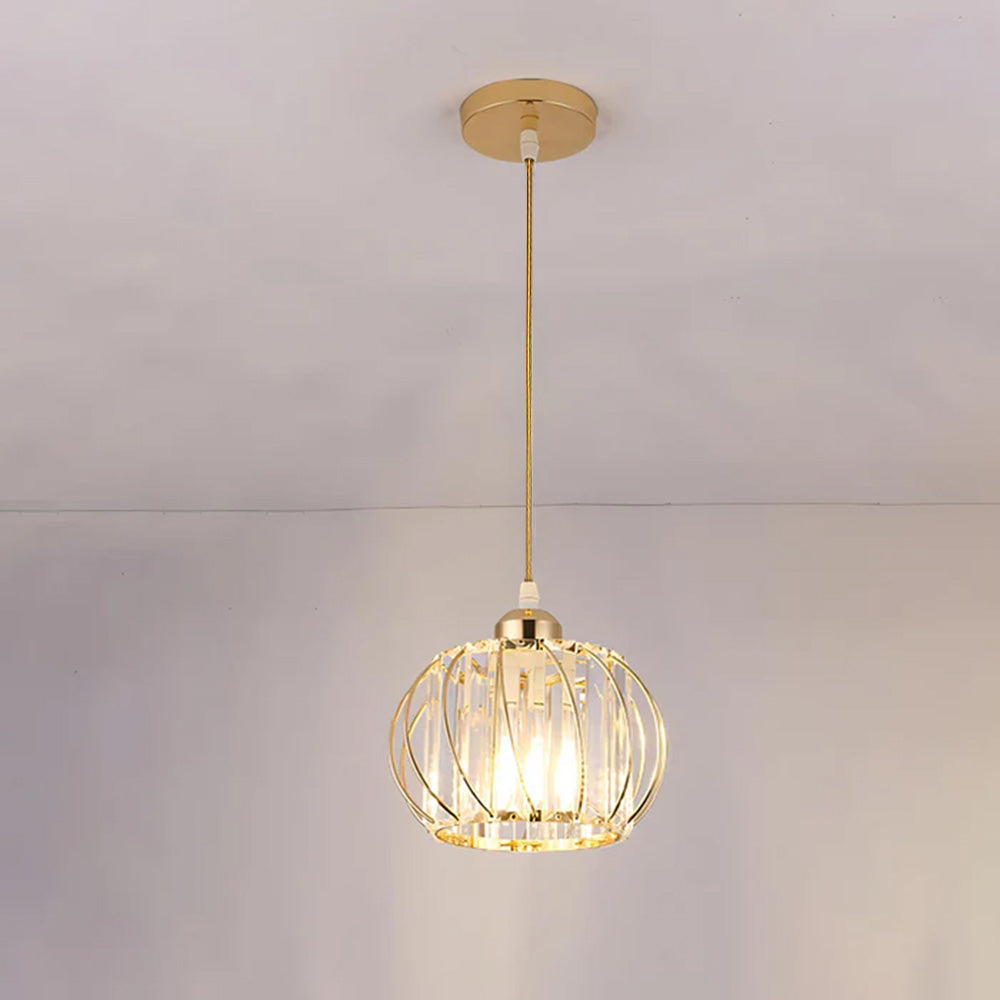 Nordic Glass Pendant Light - Modern Kitchen & Hallway Hanging Fixture 8