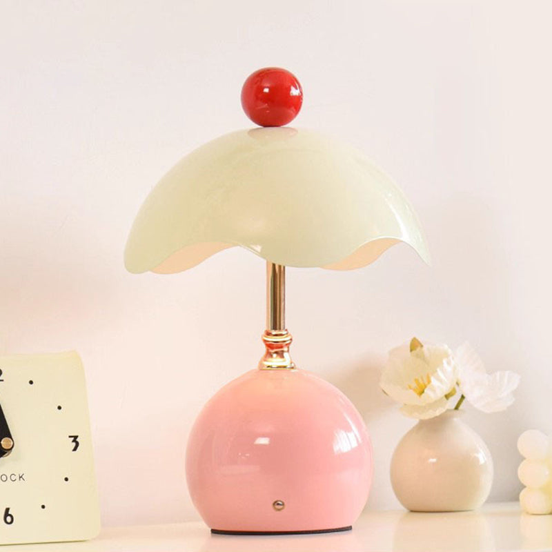 Nordic Iron Eggshell Table Lamp - Adjustable Color & Brightness, USB & Cordless 11