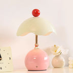 Nordic Iron Eggshell Table Lamp - Adjustable Color & Brightness, USB & Cordless 11