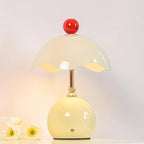 Nordic Iron Eggshell Table Lamp - Adjustable Color & Brightness, USB & Cordless 12