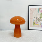 Nordic Mushroom Glass USB Table Lamp - Compact LED for Bedroom & Living Room 4