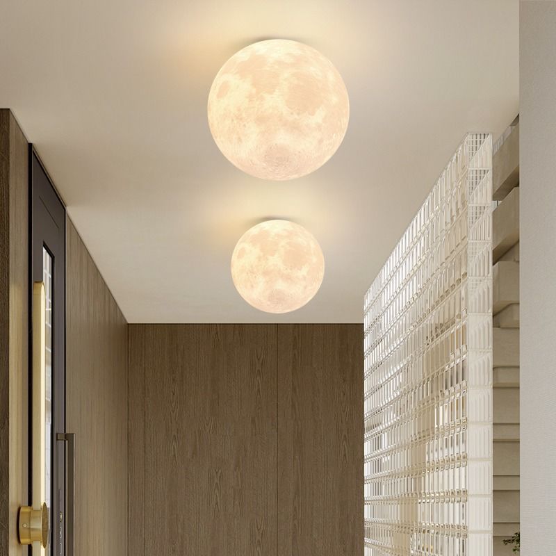 Nordic Semi-Flush Ceiling Light - Modern Design & Dimmable Functionality 4