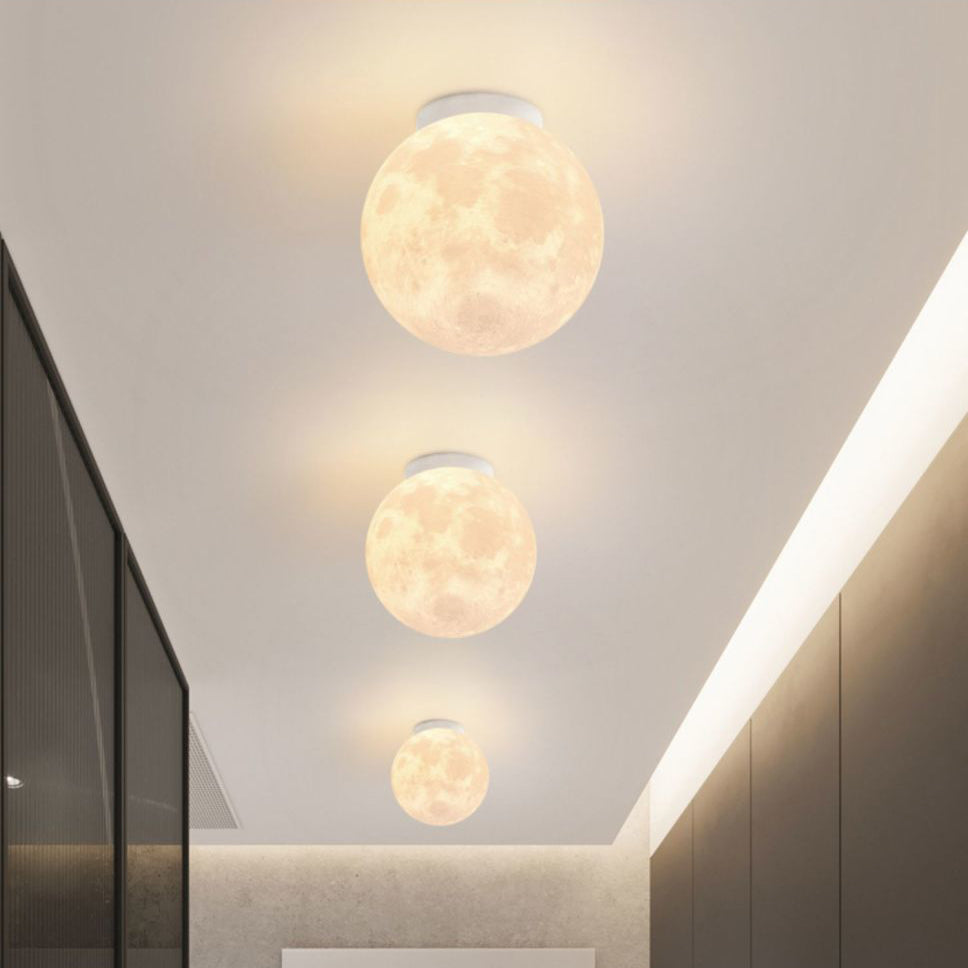 Nordic Semi-Flush Ceiling Light - Modern Design & Dimmable Functionality 9
