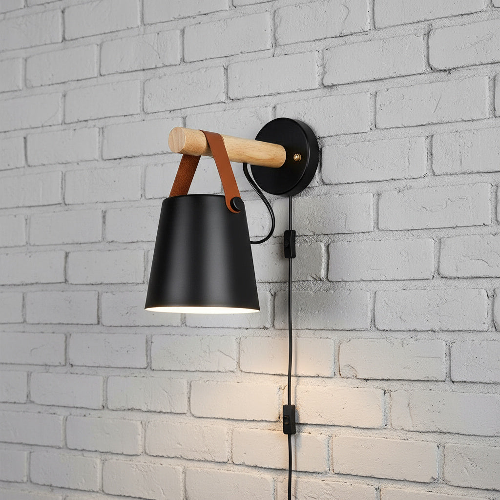 Nordic Wooden Wall Sconces - Elegant Design & Versatile Installation Options 10